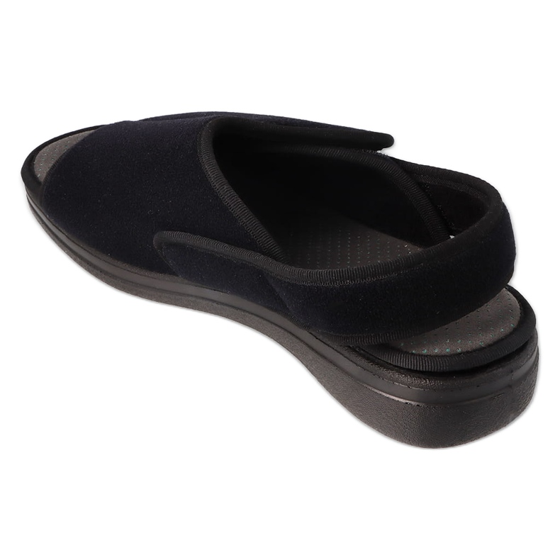 Sandales en cuir PU pour hommes Befado Dr. ORTO 079M001 noir 2