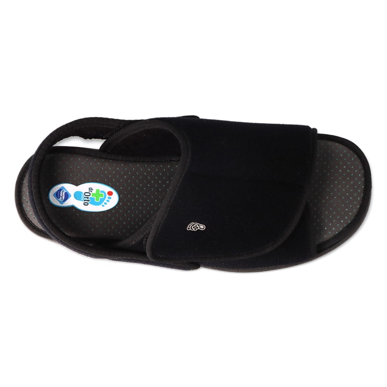 Sandales en cuir PU pour hommes Befado Dr. ORTO 079M001 noir le noir 3 Sandales en cuir PU pour hommes Befado Dr. ORTO 079M001 noir le noir 3