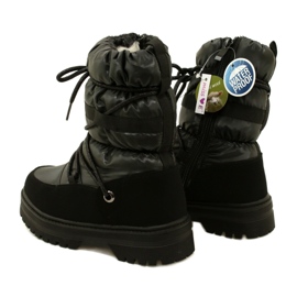 Bottes de neige des filles imperméables Miss Evento 23dz23-6585 noir 5