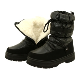 Bottes de neige des filles imperméables Miss Evento 23dz23-6585 noir 4