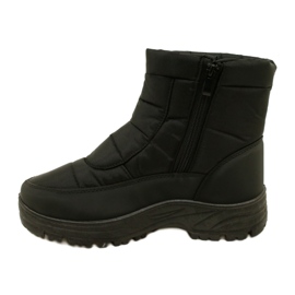 News Bottes de neige isolées pour hommes sur le curseur de nouvelles 23mn26-4997 noir 1