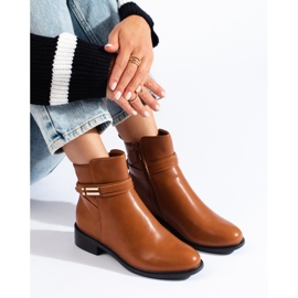 Bottes isolées classiques marron pour femmes par Shelovet brun 2
