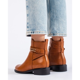 Bottes isolées classiques marron pour femmes par Shelovet brun 1