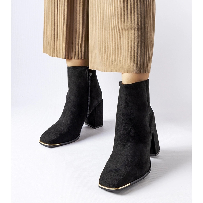 Bottines à talons hauts Cheney noires le noir 1