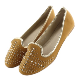 Laufers à clous W102 camel brun 3