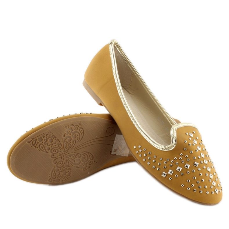 Laufers à clous W102 camel brun 1