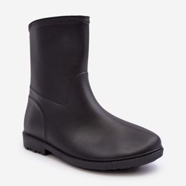 PS1 Bottes Wellington Classiques à Enfiler pour Femme Noir Solihia 1