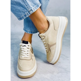Baskets à plateforme de Boyd Beige 1