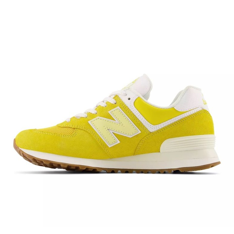 Chaussures New Balance U574YK2 jaune 1