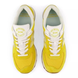 Chaussures New Balance U574YK2 jaune 2