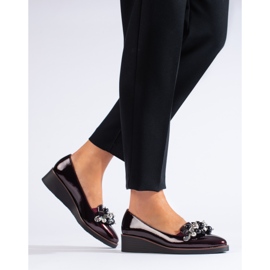 W. Potocki Escarpins compensés vernis bordeaux par Potocki rouge 1 W. Potocki Escarpins compensés vernis bordeaux par Potocki rouge 1