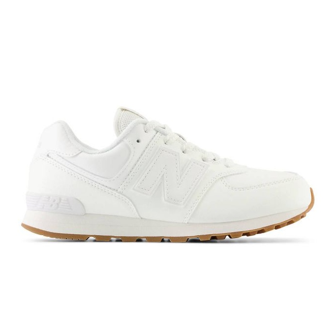 Chaussures New Balance Jr GC574NWW blanc 1