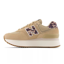 Chaussures New Balance W WL574ZDC beige 1