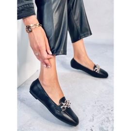 Mocassins femme Bianca Noir 1