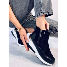 Jordans Bottines compensées noires le noir 5