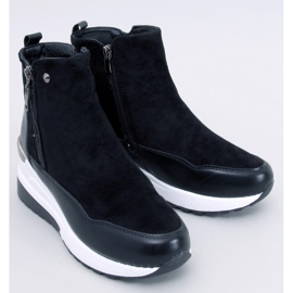 Jordans Bottines compensées noires le noir 1