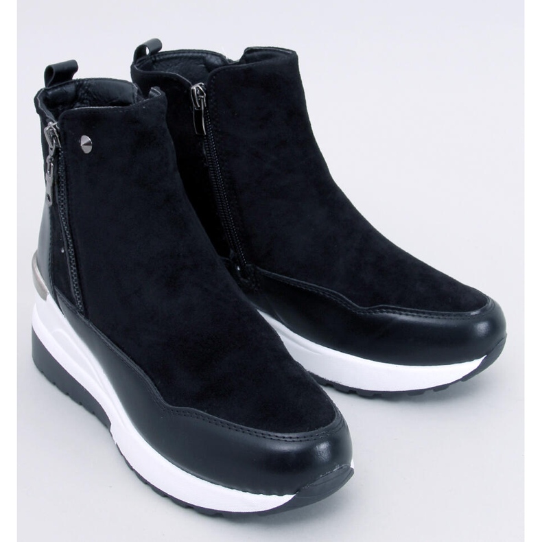 Jordans Bottines compensées noires 1