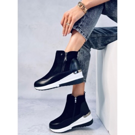Jordans Bottines compensées noires le noir 4