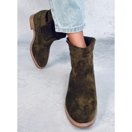 Bottes sur un coin caché Deer Green vert 5
