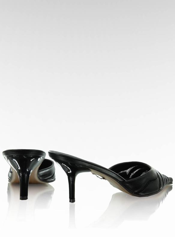 Pantoufles élégantes 5129-53 Noir 2