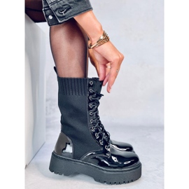 Chaussette Ouvrière Tige Soks Noir 2