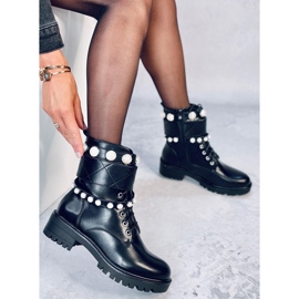 Alex Black Pearl Boots noir 1