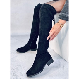 Meyers Cuissardes en daim noir le noir 5
