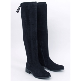 Meyers Cuissardes en daim noir le noir 1