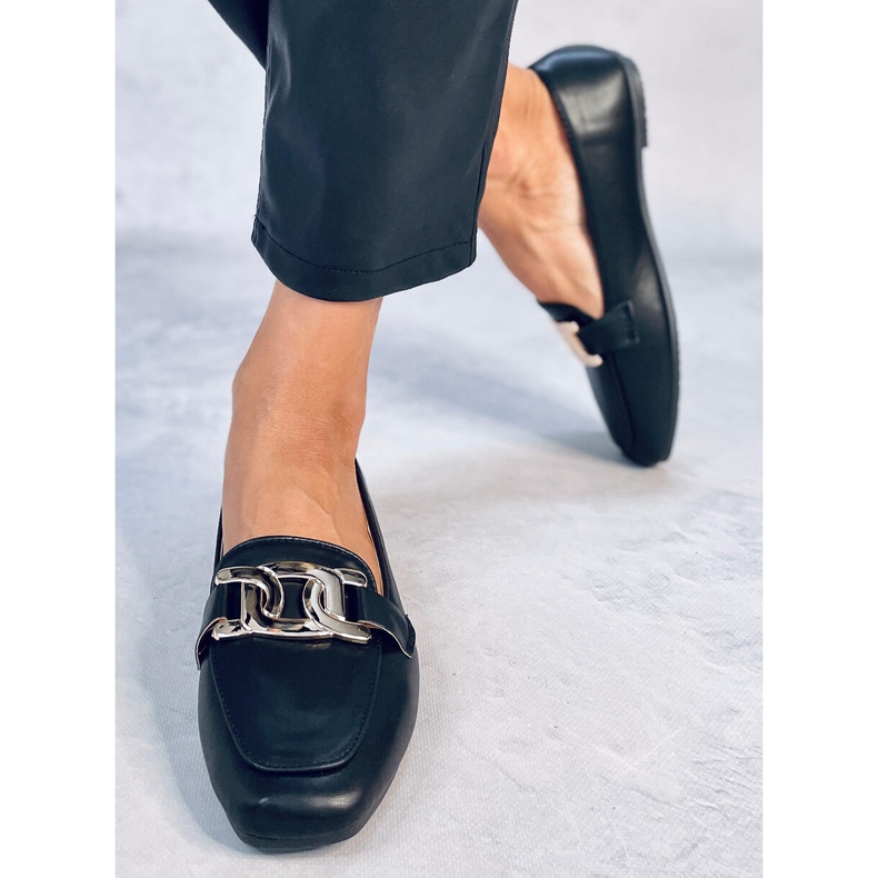 Mocassins femme Paola Noir 1