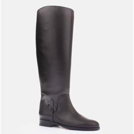 Marco Shoes Bottes larges Marley noir 1