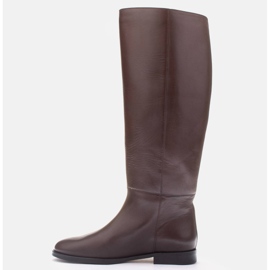 Marco Shoes Bottes larges Marley brun 1