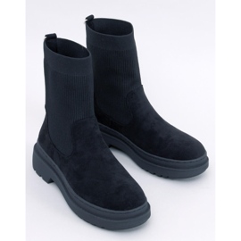 Joyner Bottines Chelsea noires avec tige flexible 1