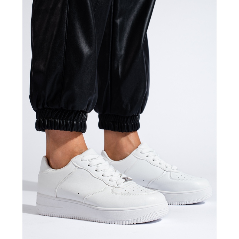 W. Potocki Baskets à plateforme Shelovet blanches 1