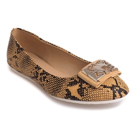 Ballerines Avec Noeud LU17 Beige 3