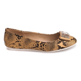 Ballerines Avec Noeud LU17 Beige 5