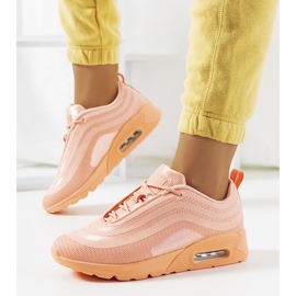 Chaussures de sport orange V0270-1 1