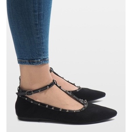 Ballerines noires 127-13 le noir 2