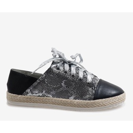 Espadrilles baskets noires TL-39 le noir 1