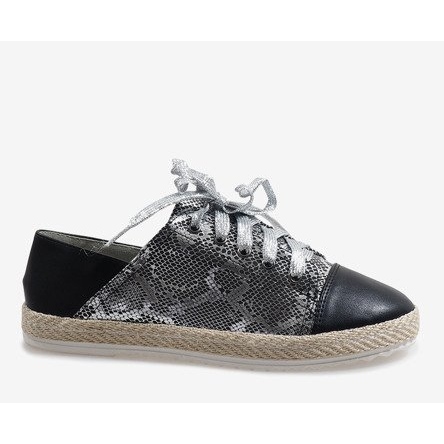 Espadrilles baskets noires TL-39 1