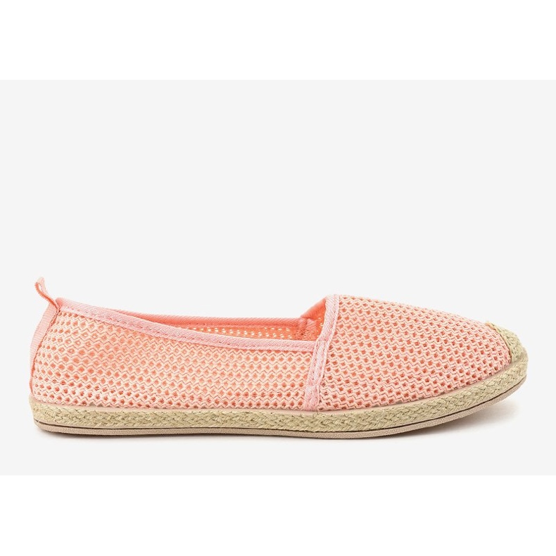 Baskets en dentelle rose JX55P 1