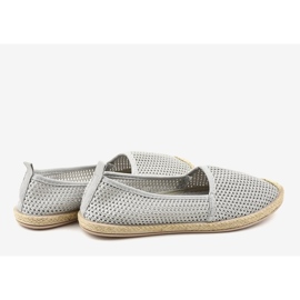 Baskets grises à lacet JX55P 3