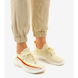 Chaussures de sport HB-48 beiges 1