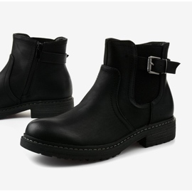 Bottes isolées noires Viccked le noir 1