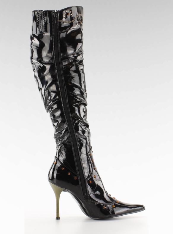 Bottes vernies 6882-9V Noir 2
