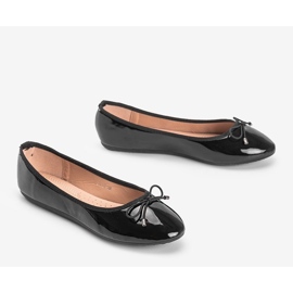 Ballerines laquées noires DY-01Y le noir 2