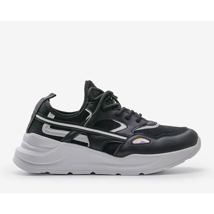 Baskets de sport Lativia noires 1