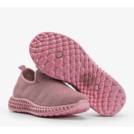 Chaussures de sport à enfiler Katy roses 1 Chaussures de sport à enfiler Katy roses 1