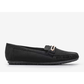 Mocassins femme Keyla noirs 1