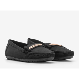 Mocassins femme Keyla noirs 2