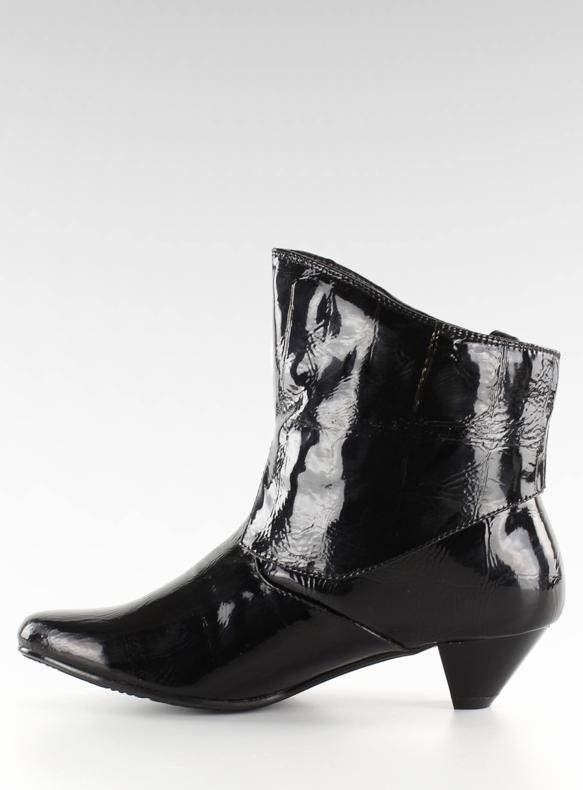 Bottes avec un noeud 5196-3V vernis noir 2